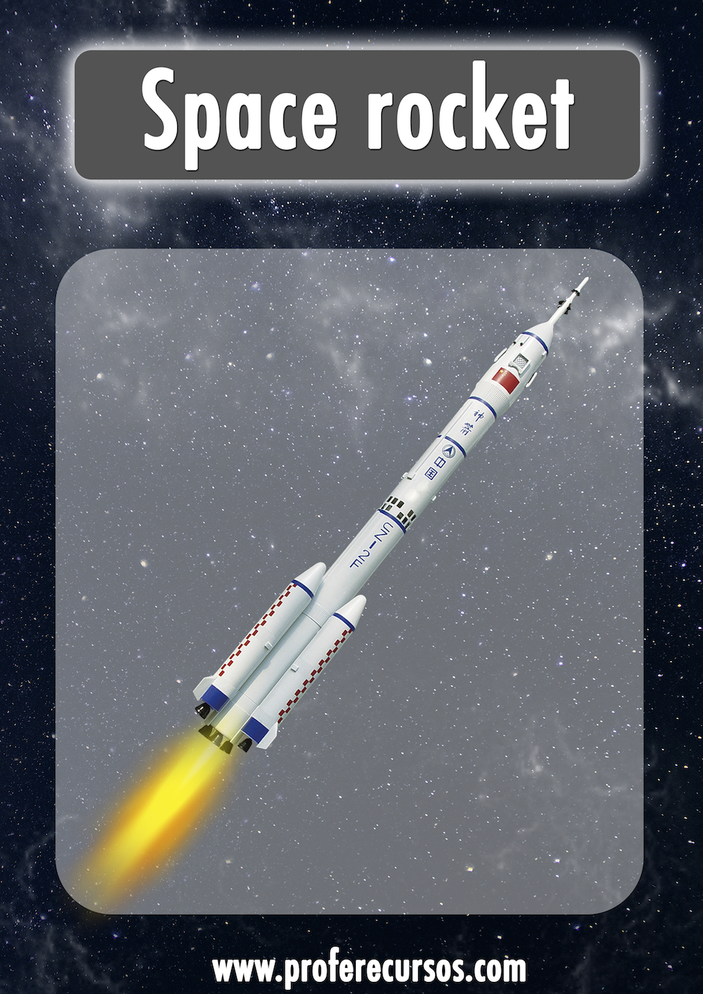 Space Vocabulary Rocket